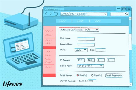 How to Work With IP Address 192.168.100.1